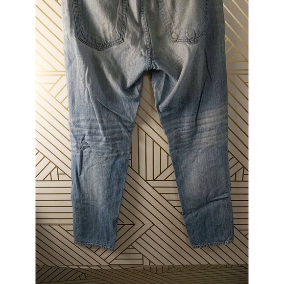 RAG & BONE Women's Boyfriend Jean In Moss Wholes Wash Distressed Size 25 READ - Picture 12 of 12
